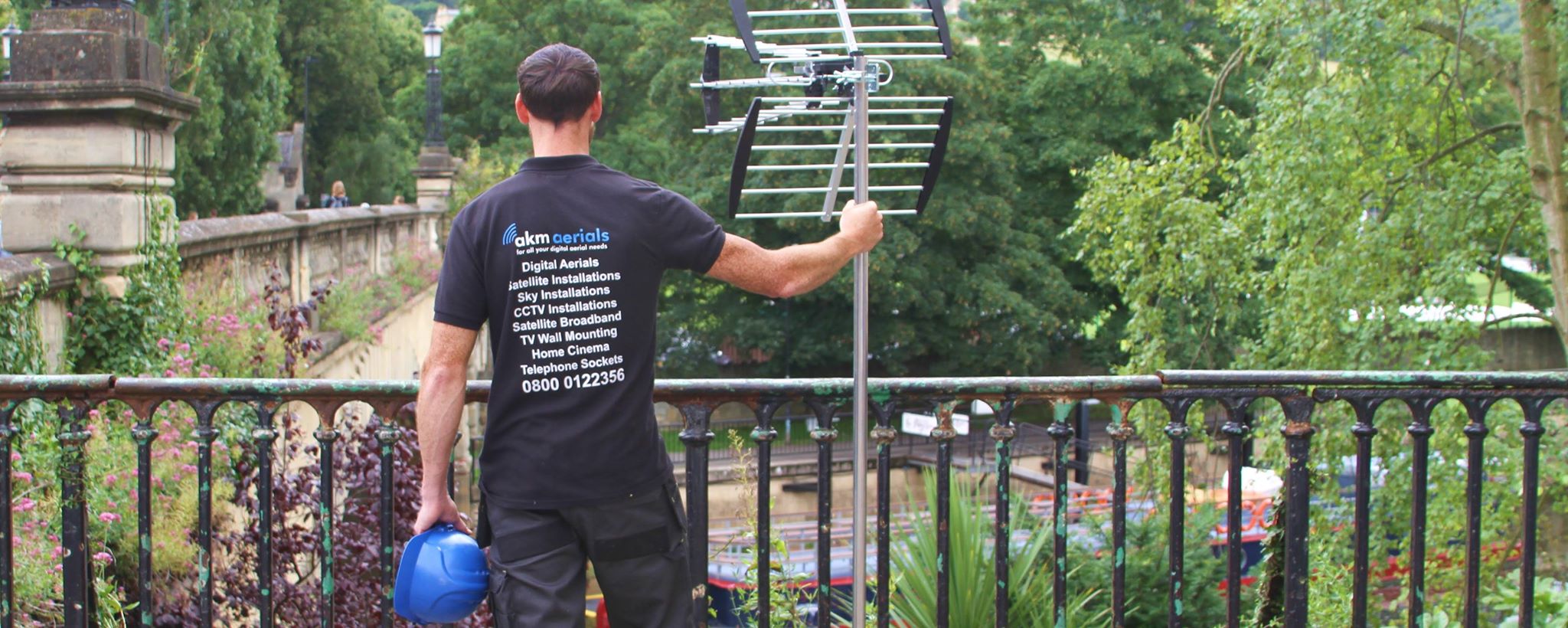 aerial installation Bath